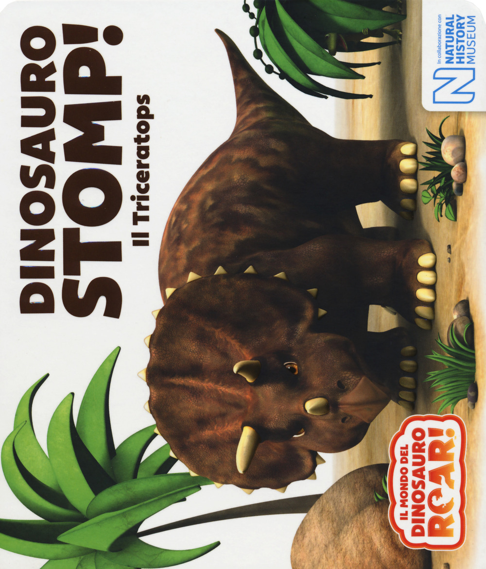 Dinosauro Stomp! Il Triceratops. Il mondo del Dinosauro Roar!