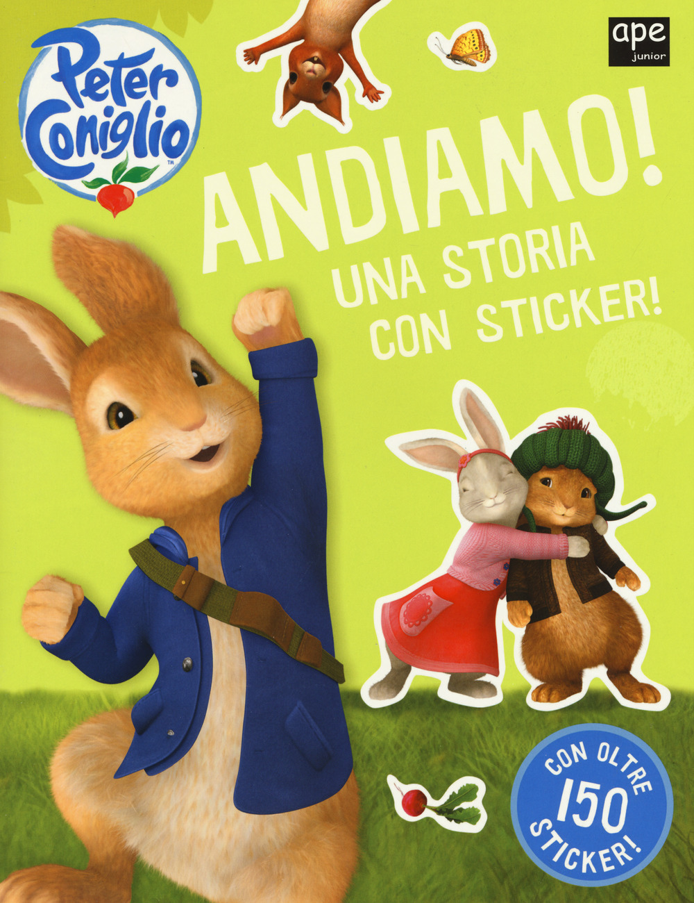 Andiamo! Peter Coniglio. Con adesivi