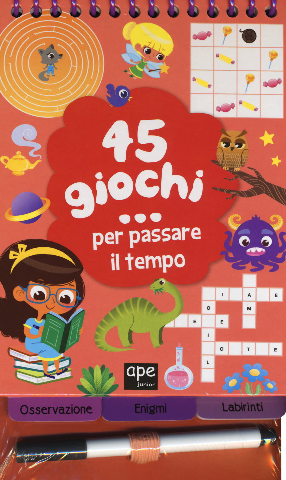 45 giochi... per passare il tempo. Con gadget