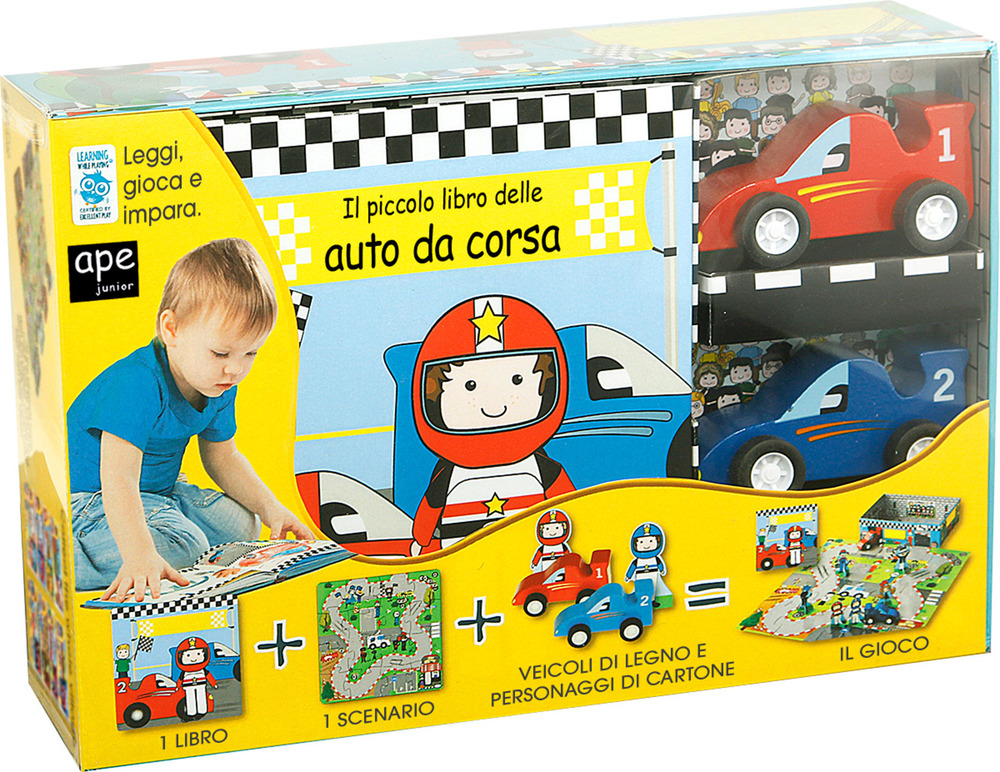 Il piccolo libro delle auto da corsa. Little village