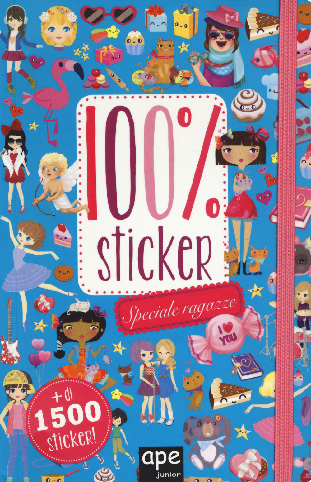 Speciale ragazze. 100% sticker. Con adesivi