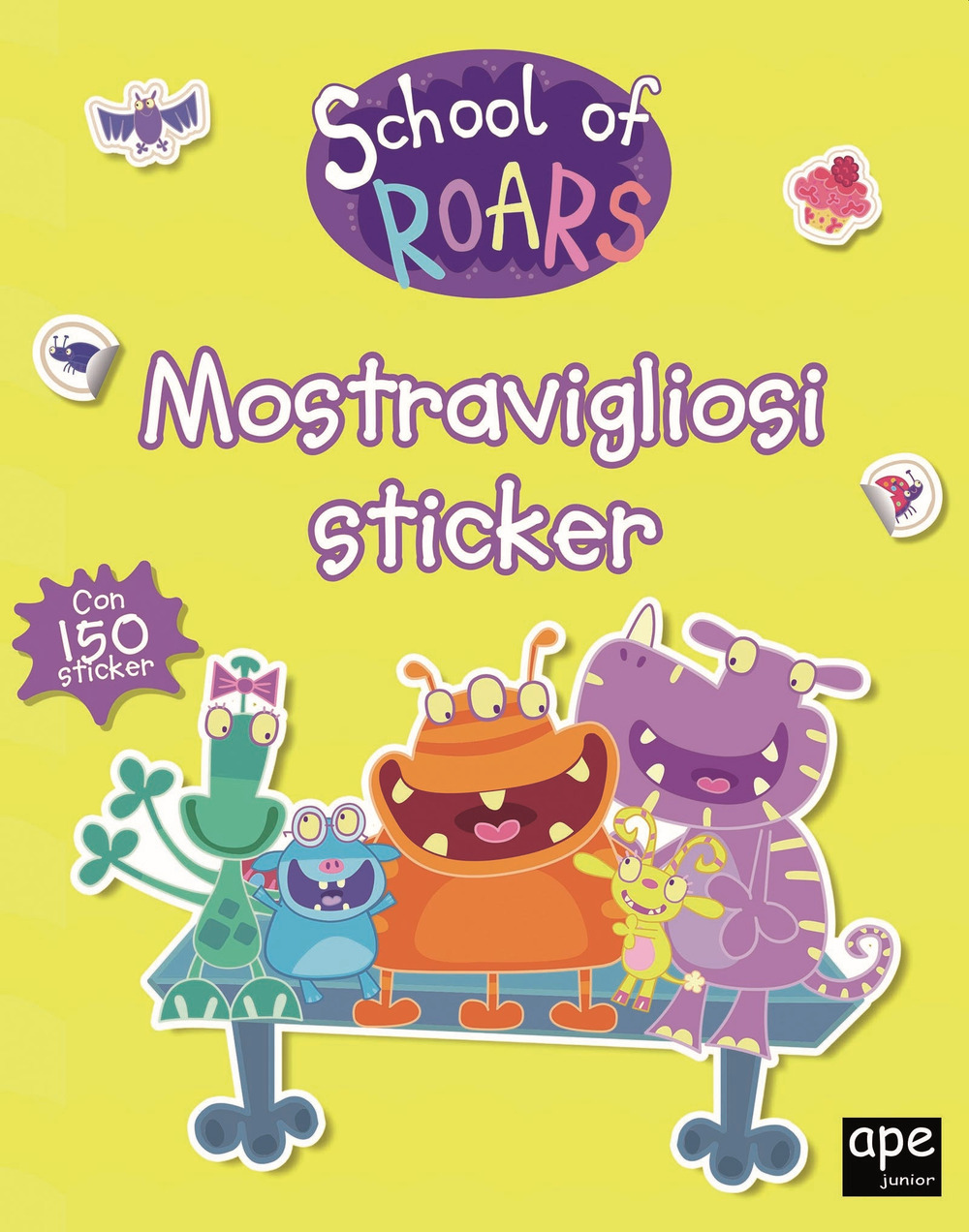 Mostravigliosi sticker. School of Roars. Con adesivi