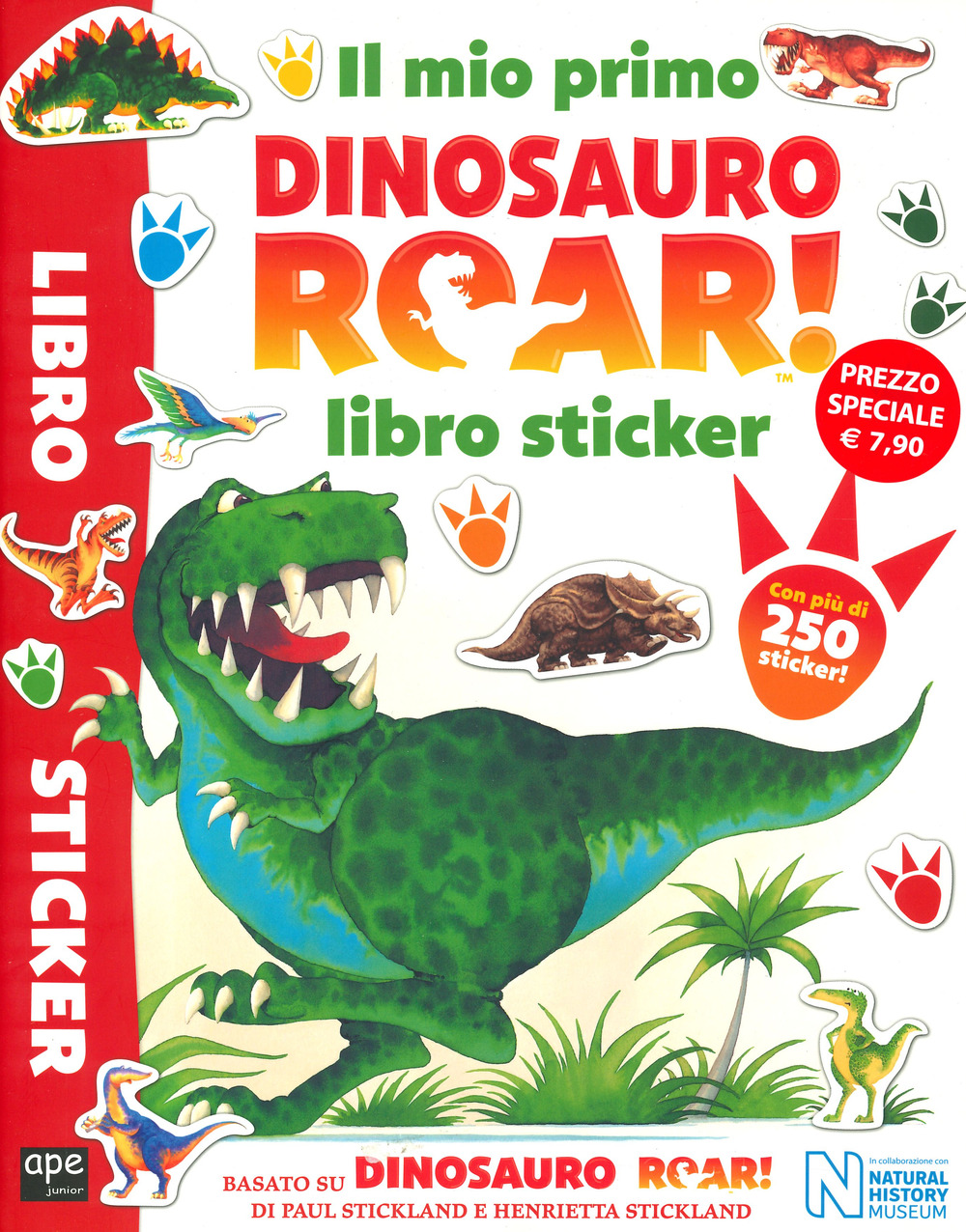 Il mio primo Dinosauro Roar! Libro sticker