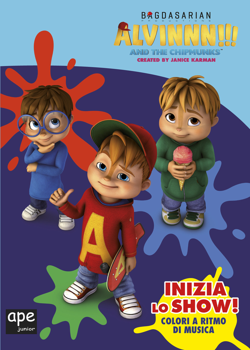 Colori a ritmo di musica. Alvinnn!!! and the Chipmunks