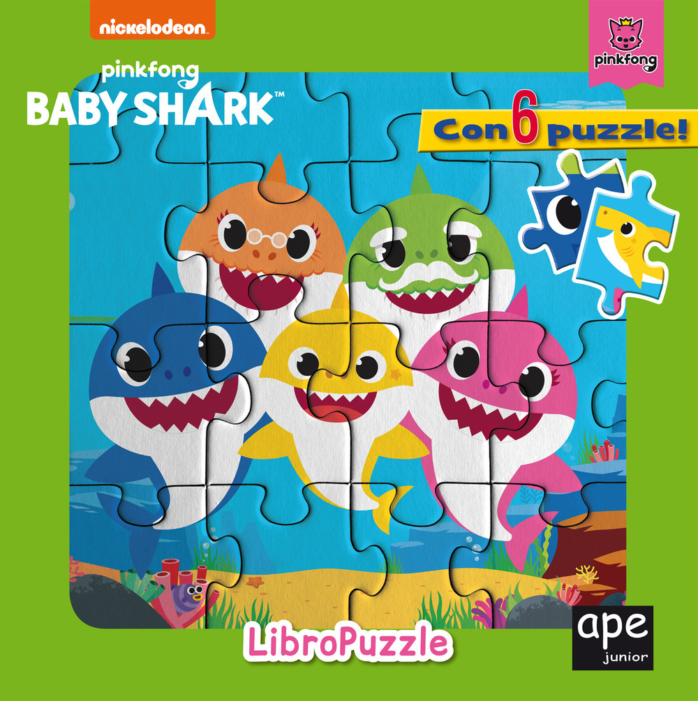 Baby Shark. Libro puzzle
