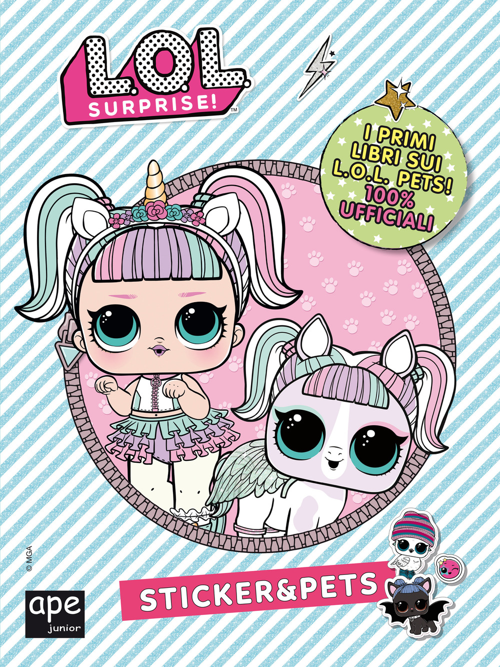 Pets. L.O.L. surprise! Sticker & Pets