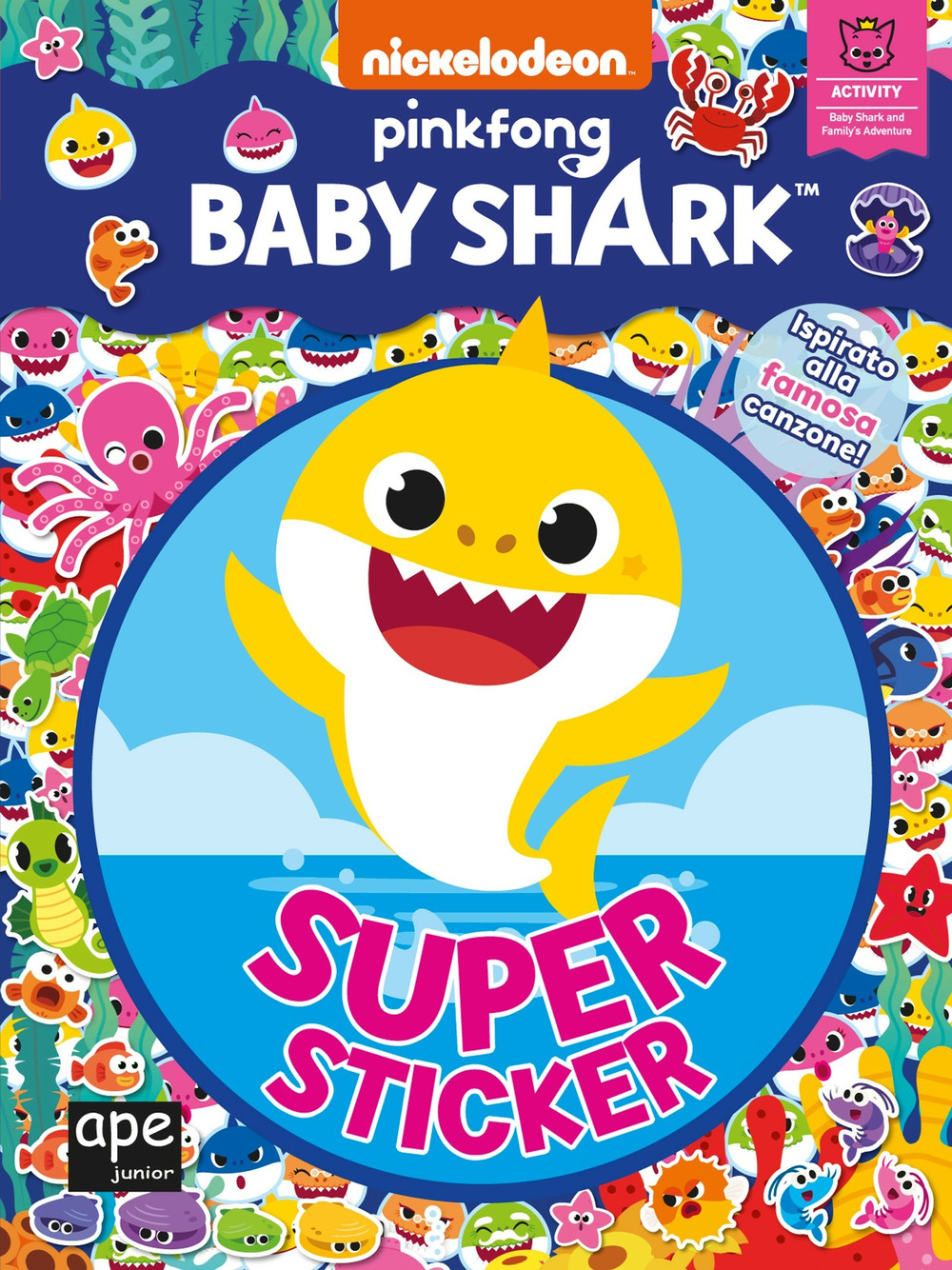 Super sticker. Baby Shark