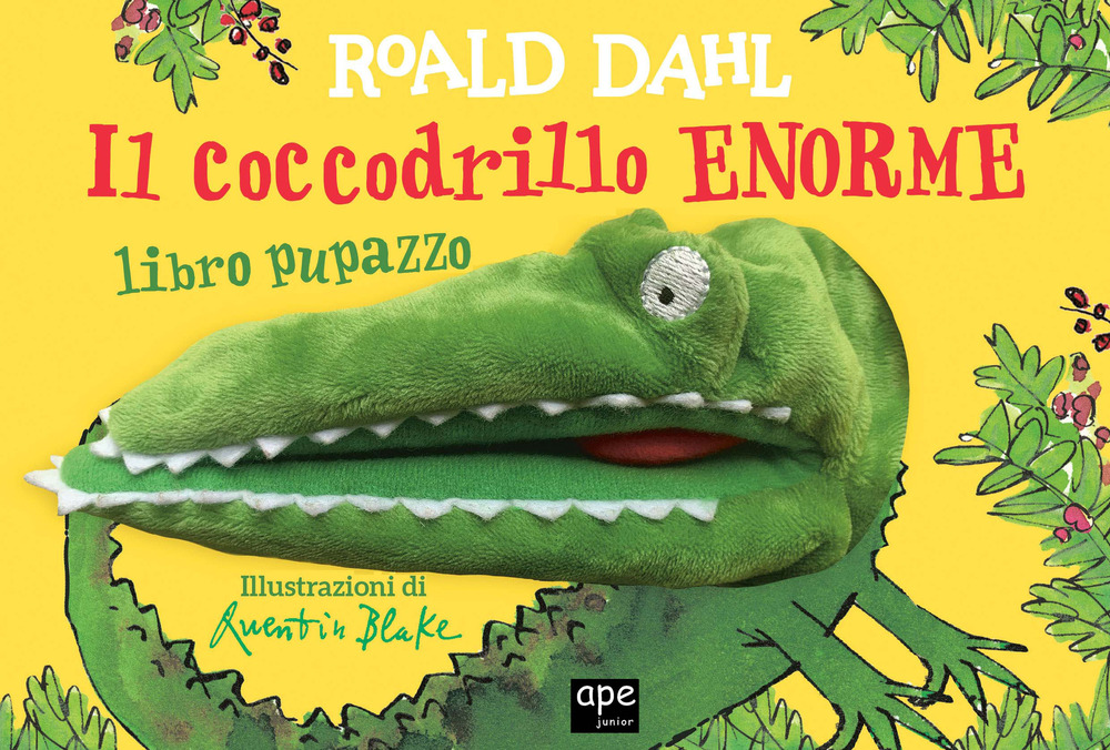 Il coccodrillo enorme. Libro pupazzo