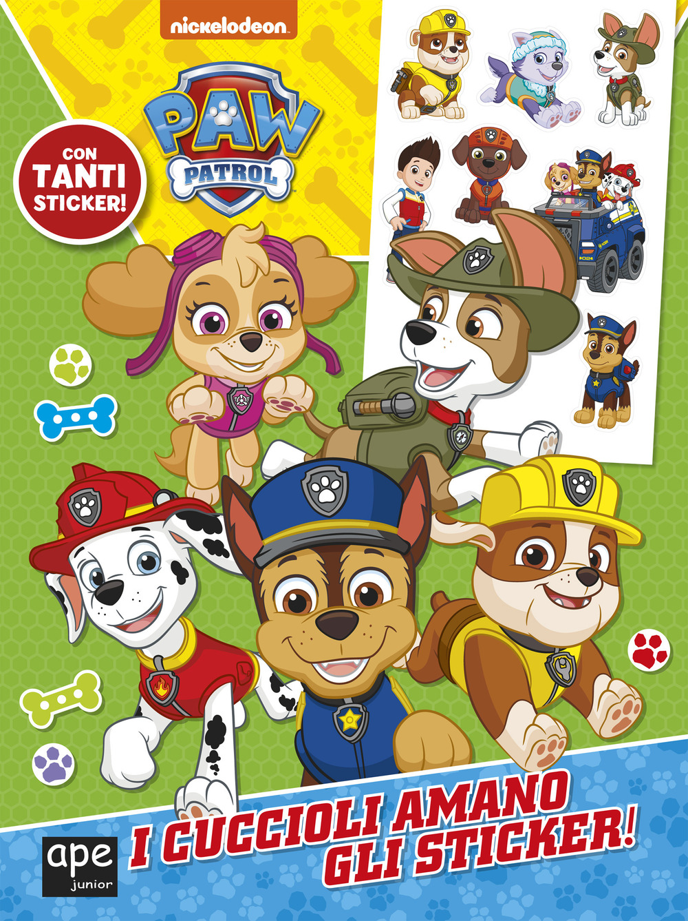 I cuccioli amano gli sticker! Paw Patrol