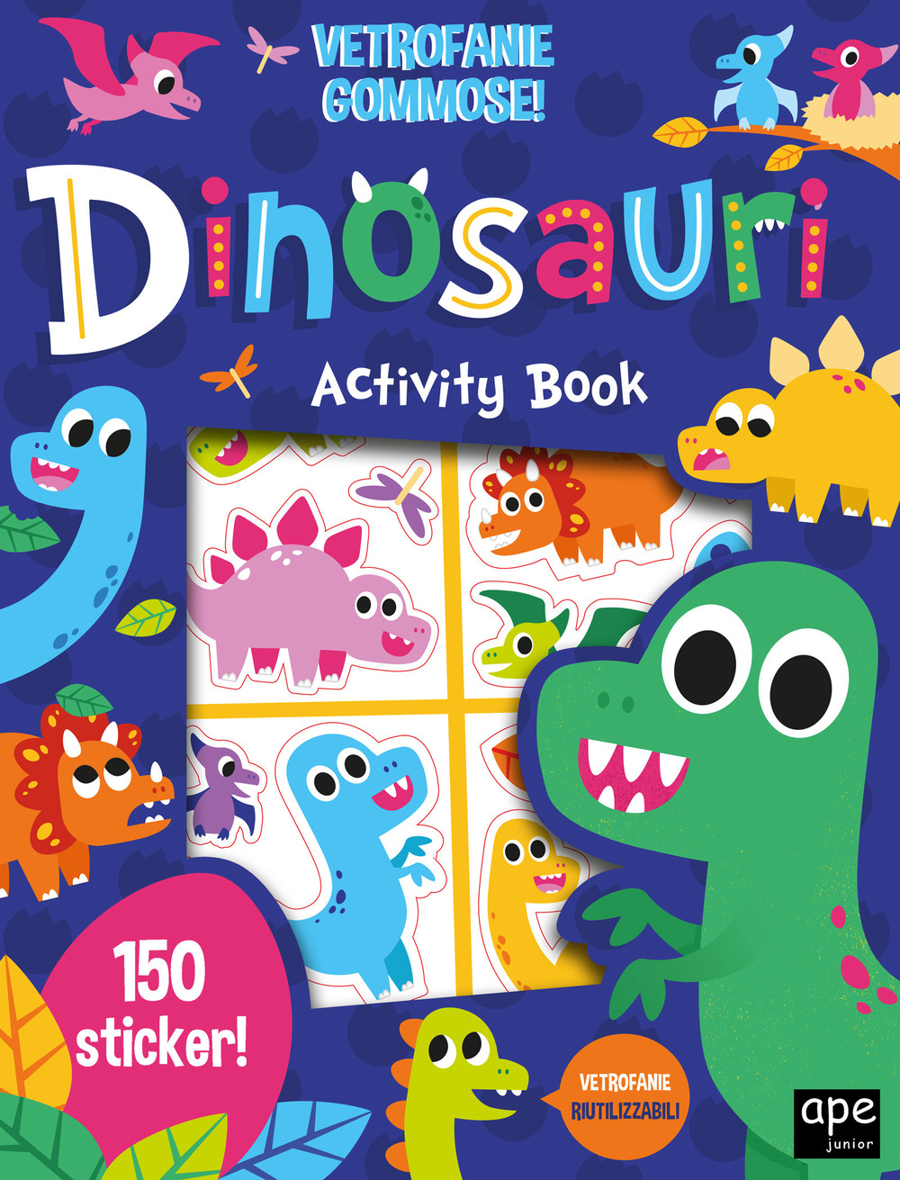 Vetrofanie gommose dinosauri