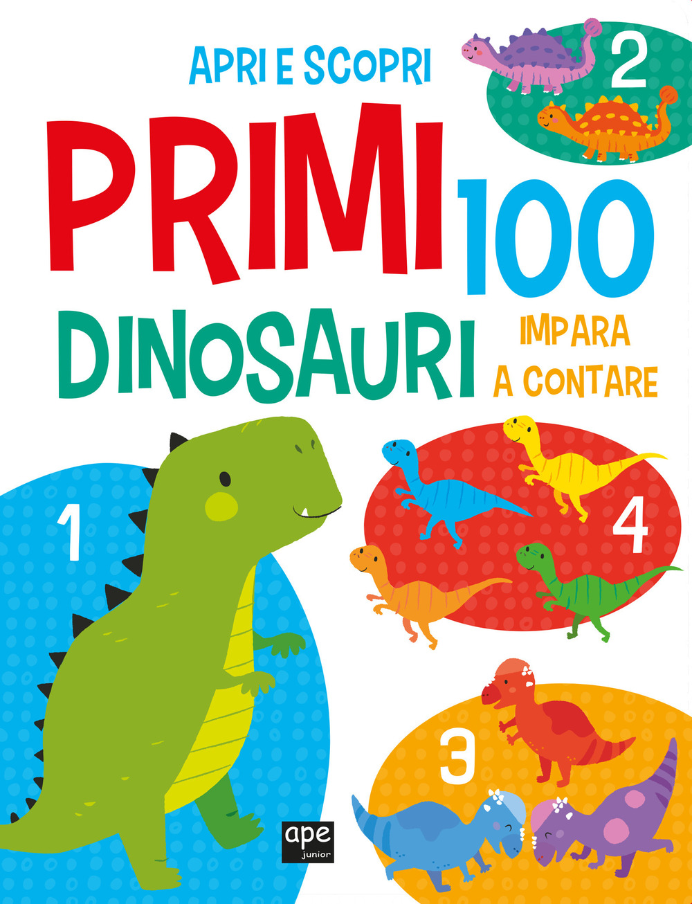 Primi 100 dinosauri. Italiano e inglese