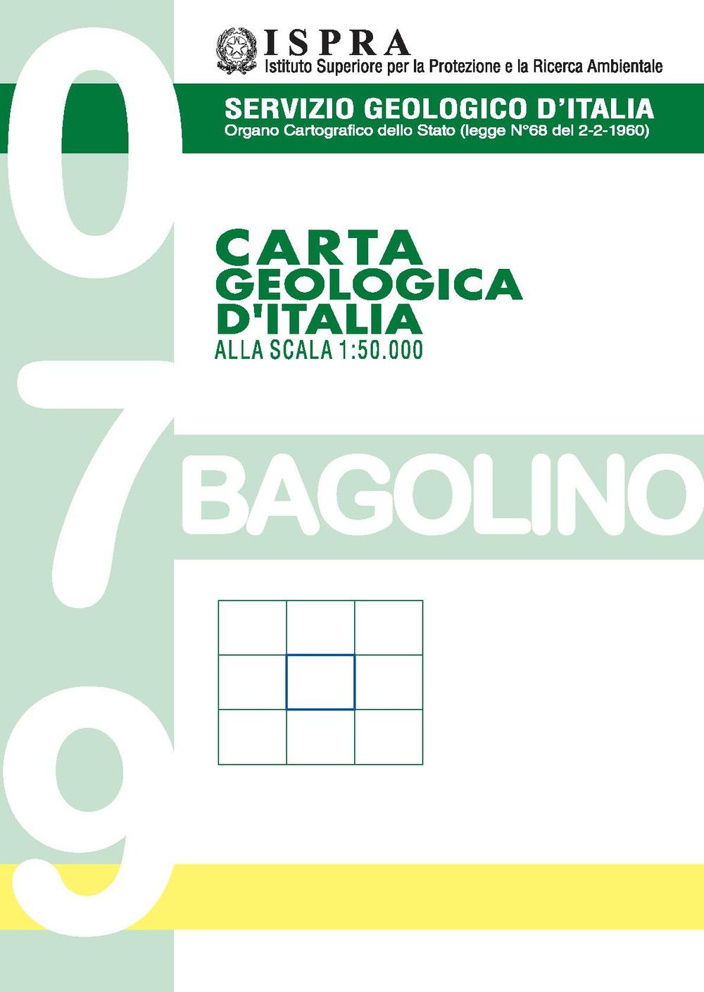 Carta geologica d'Italia 1:50.000 F° 079. Bagolino