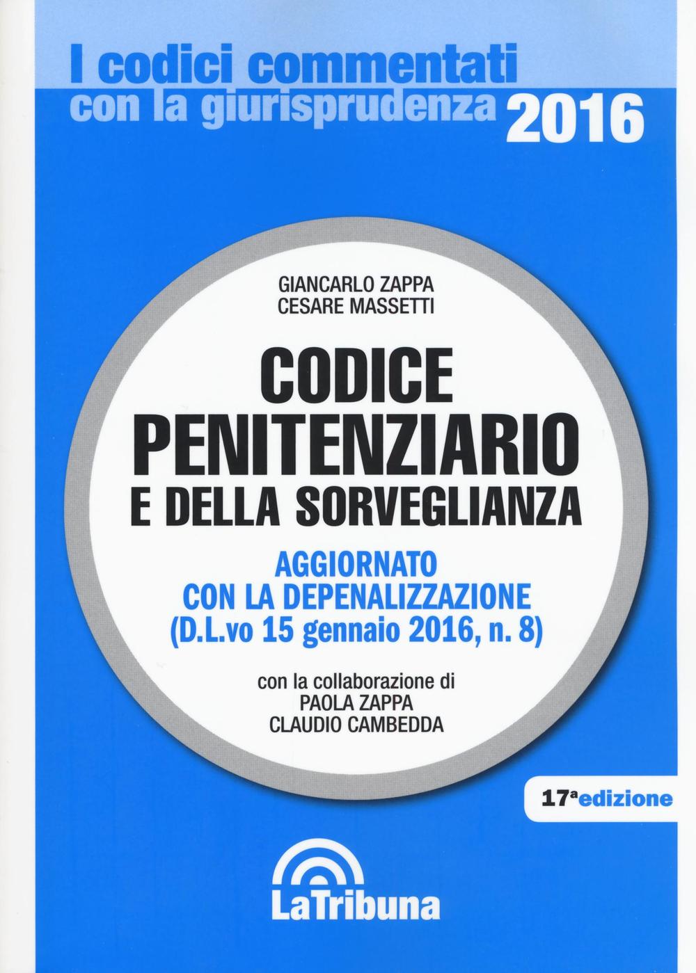 Codice penitenziario e della sorveglianza