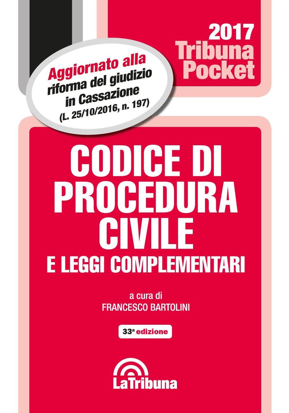 Codice di procedura civile e leggi complementari