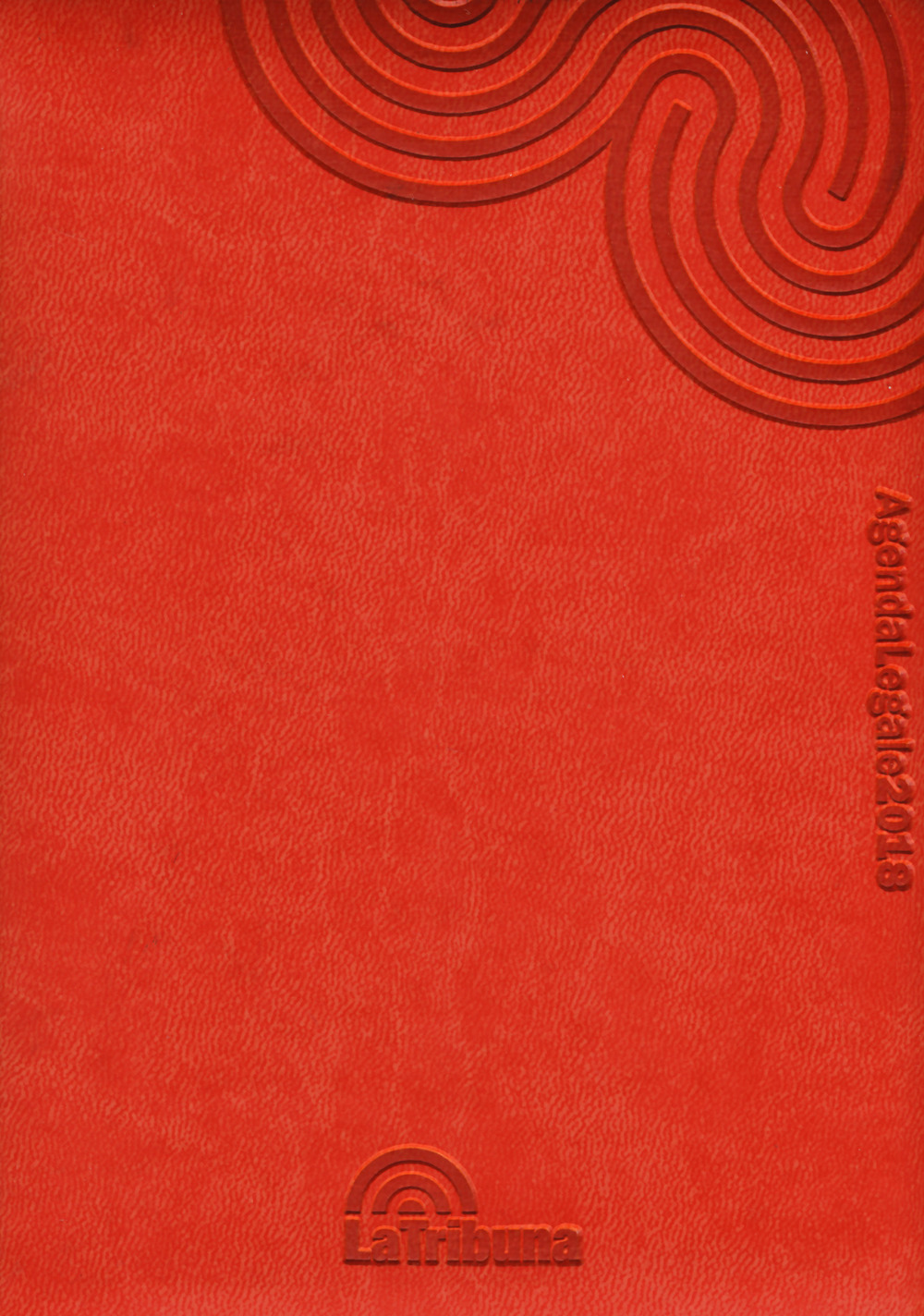 Agenda legale pocket 2018. Ediz. rosso corallo