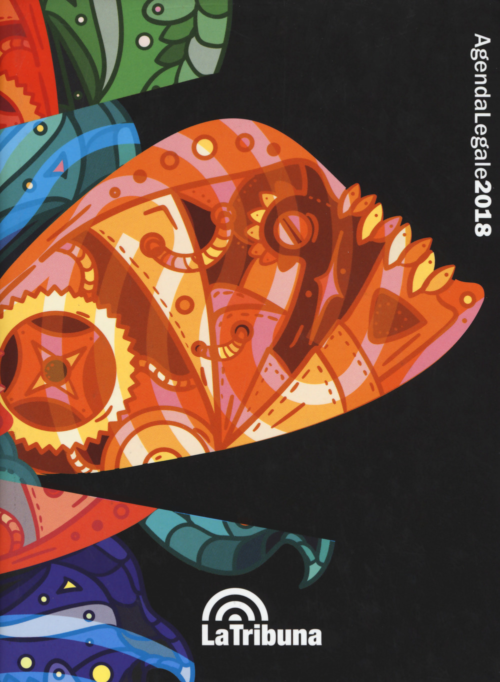 Agenda legale pocket 2018. Ediz. fantasy nera