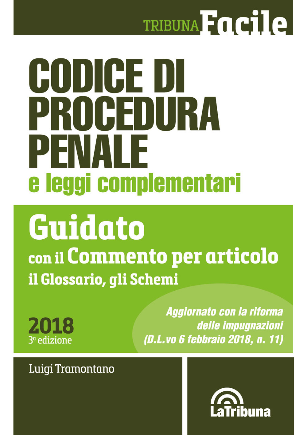 Codice di procedura penale e leggi complementari. Guidato con il commento per articolo, il glossario, gli schemi