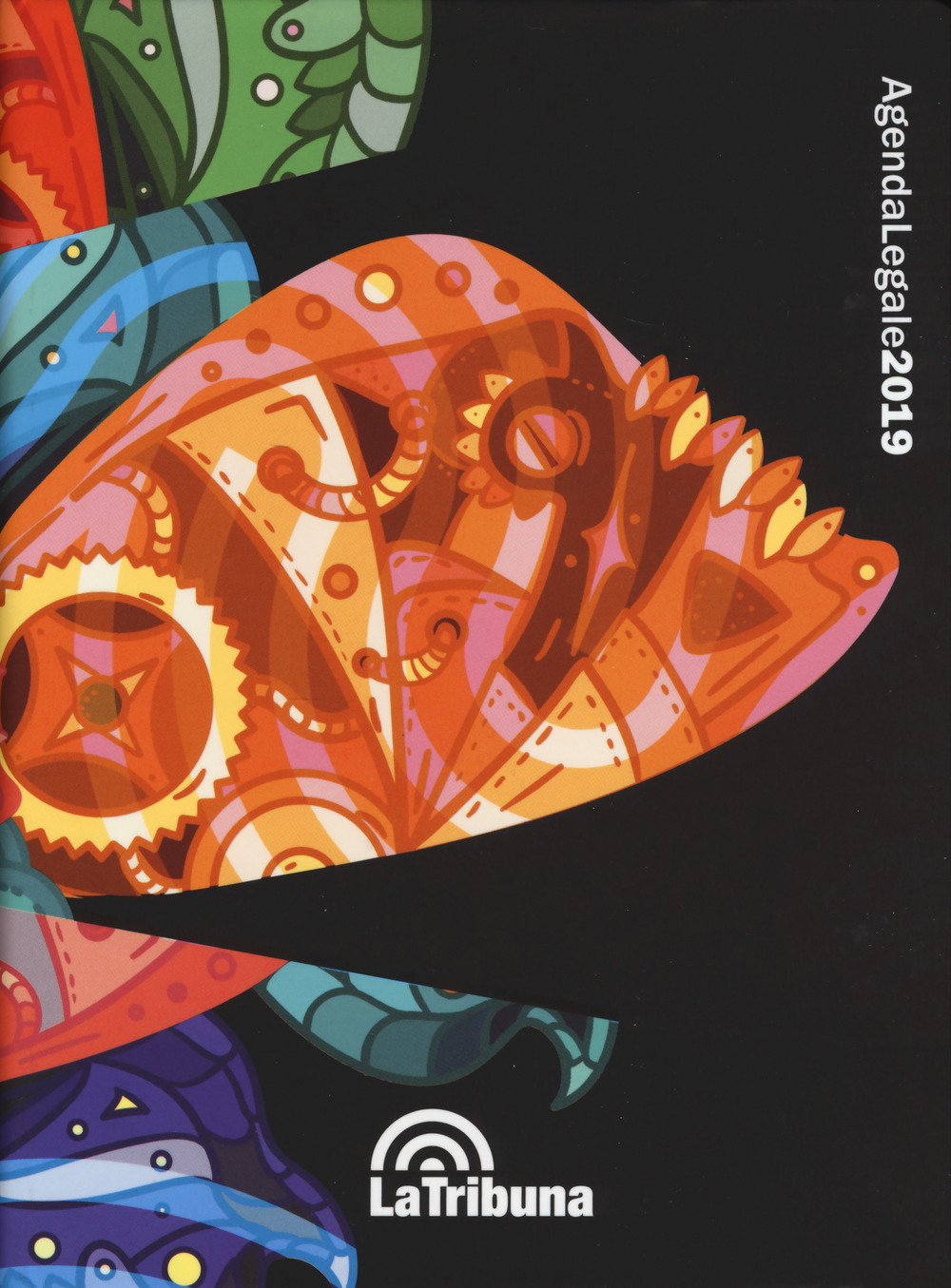 Agenda legale pocket 2019. Ediz. fantasy nera