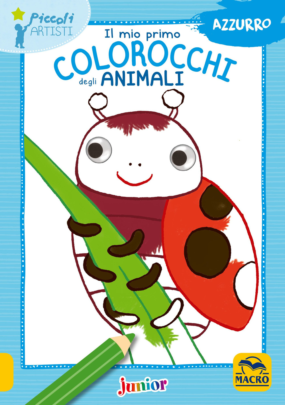 Il mio primo colorocchi degli animali. Azzurro
