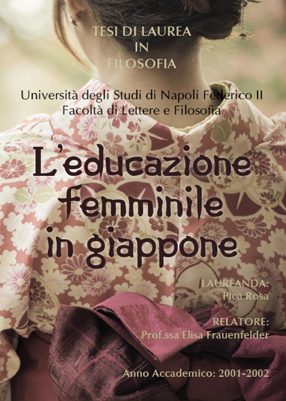 L'educazione femminile in Giappone