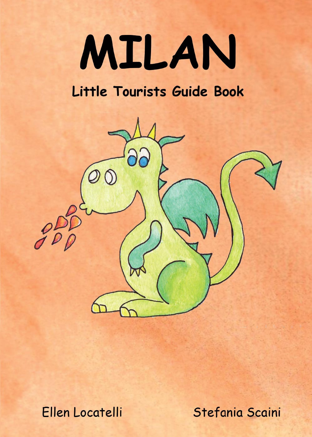 Milan little tourists guide book