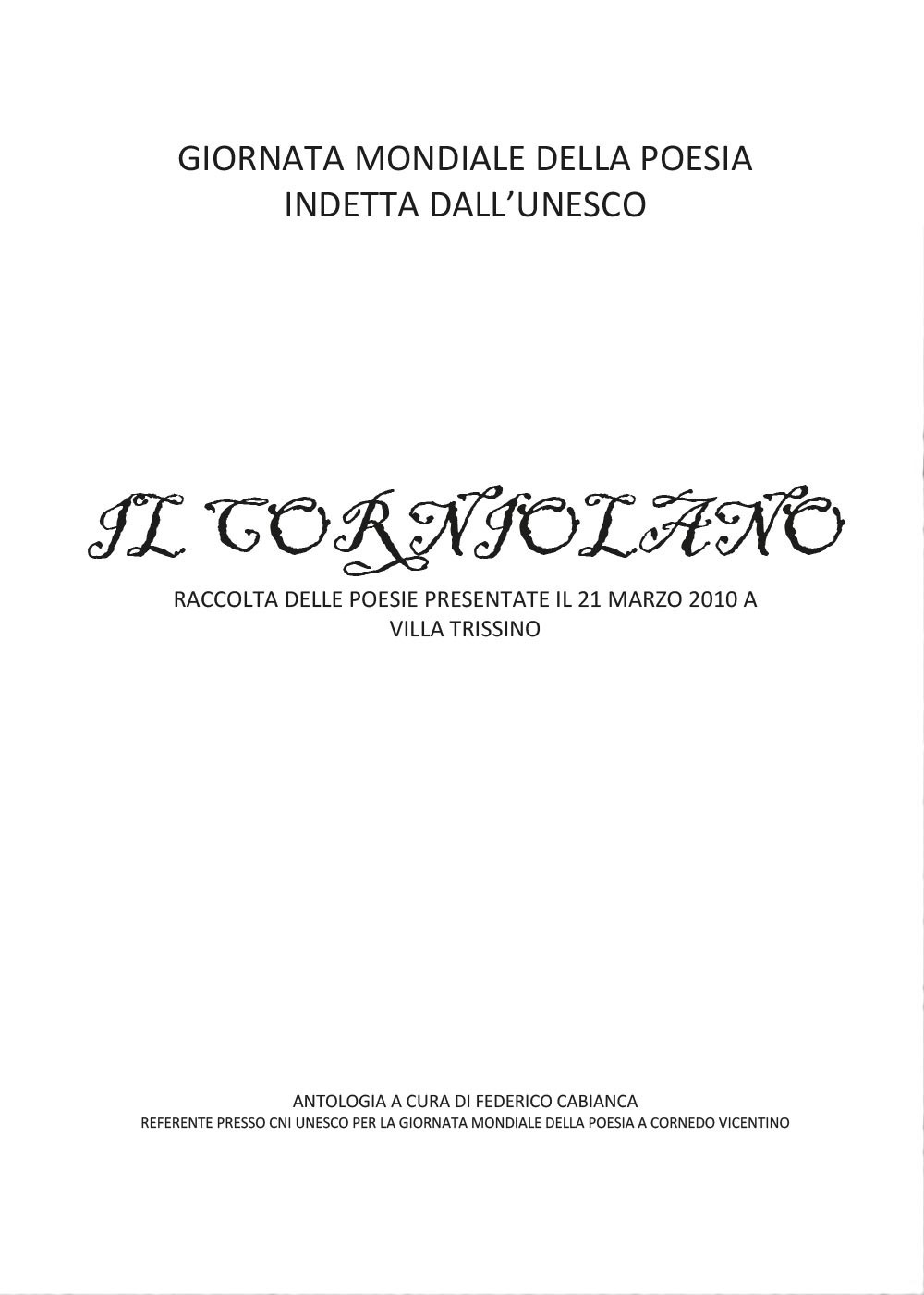 Il Corniolano 2015