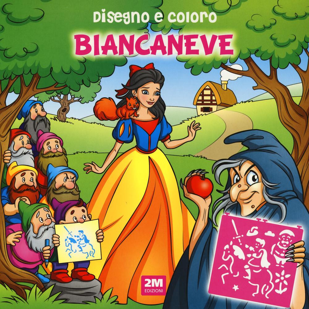 Disegno e coloro Biancaneve
