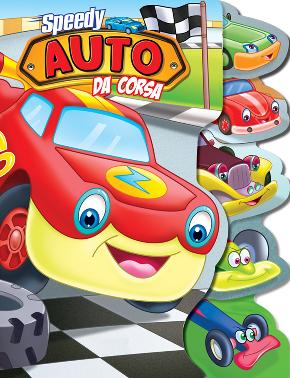 Speedy auto da corsa. Trendy model