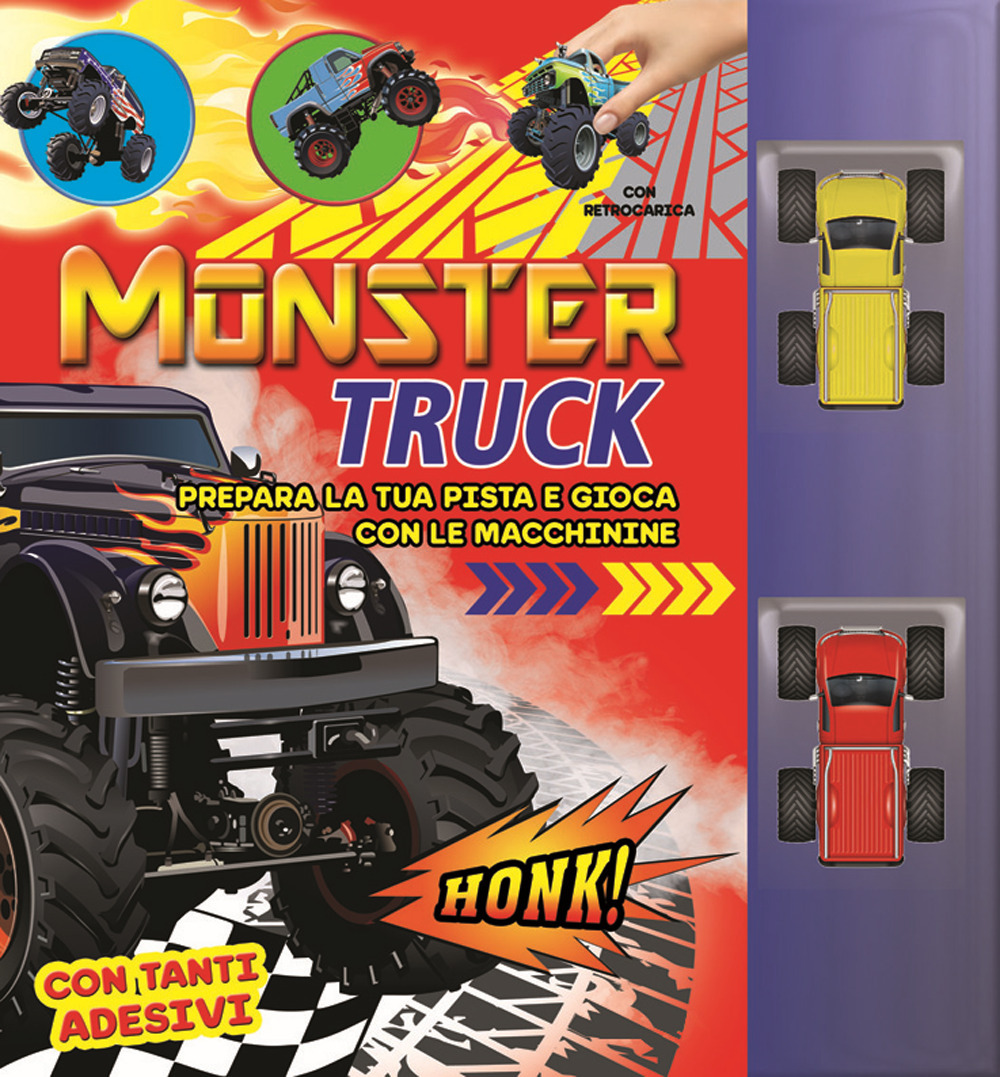 Monster truck. Trendy model