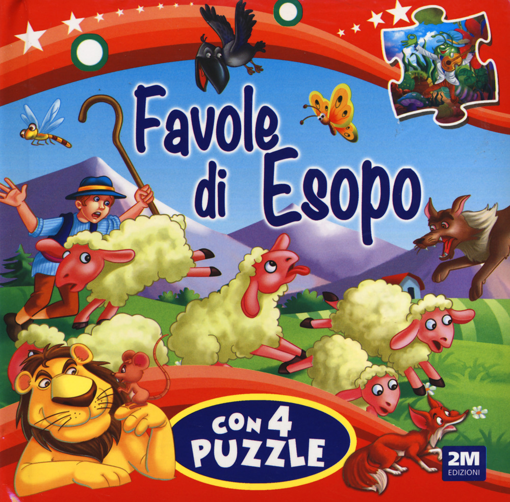 Favole di Esopo. Libro puzzle