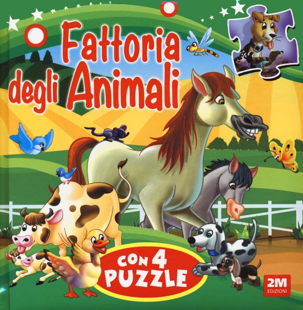 Fattoria degli animali. Libro puzzle