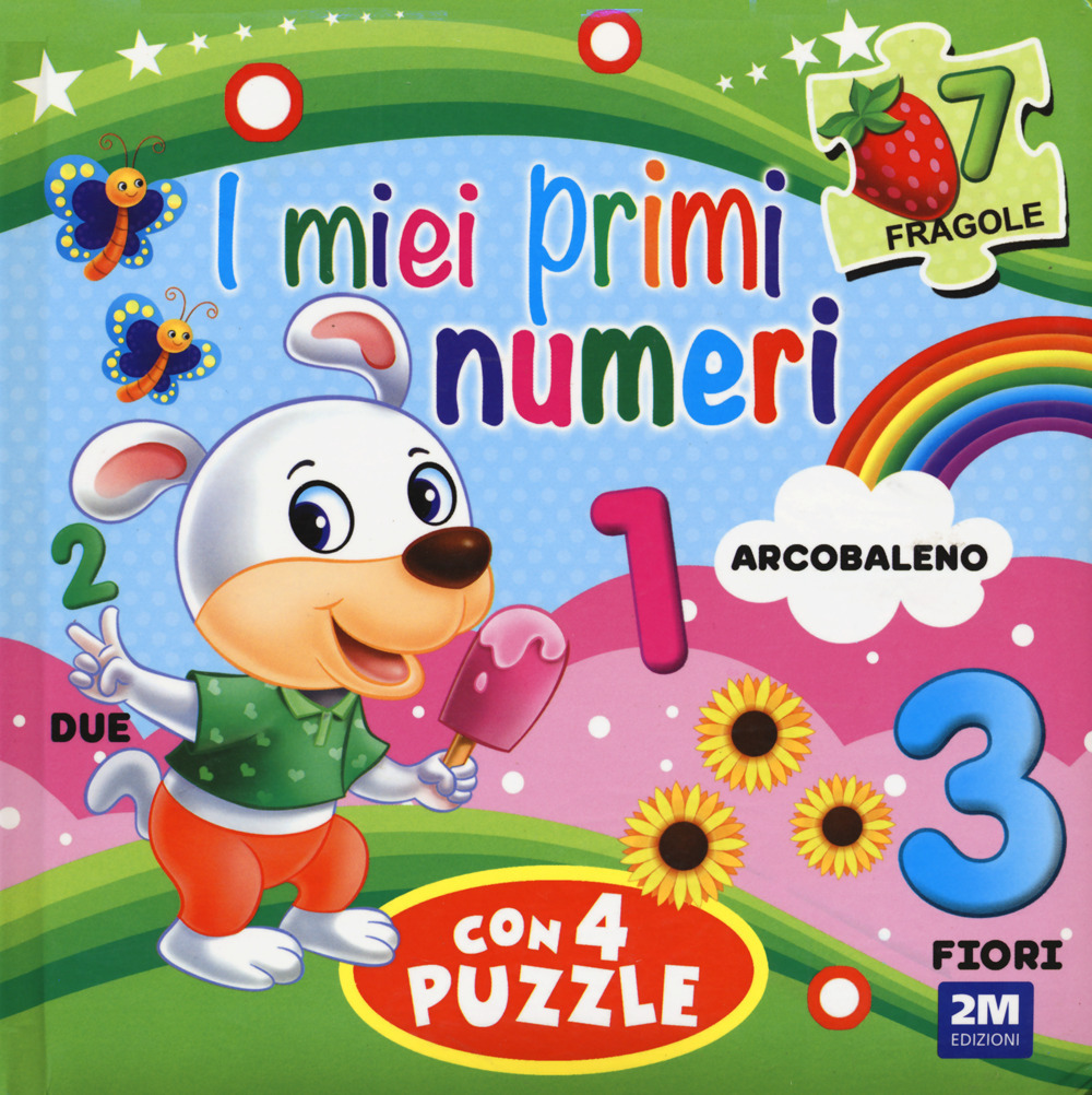I miei primi numeri. Libro puzzle