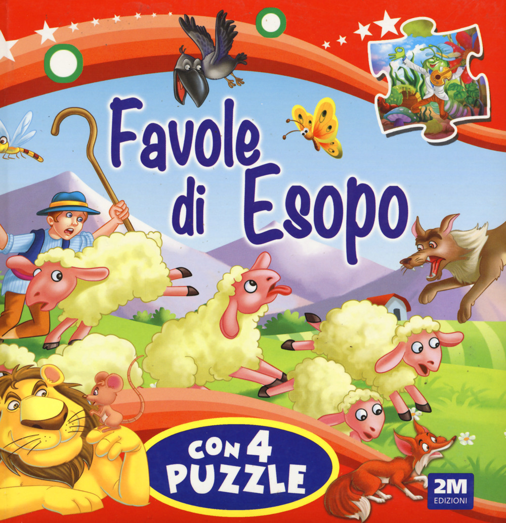 Favole di Esopo. Libro puzzle
