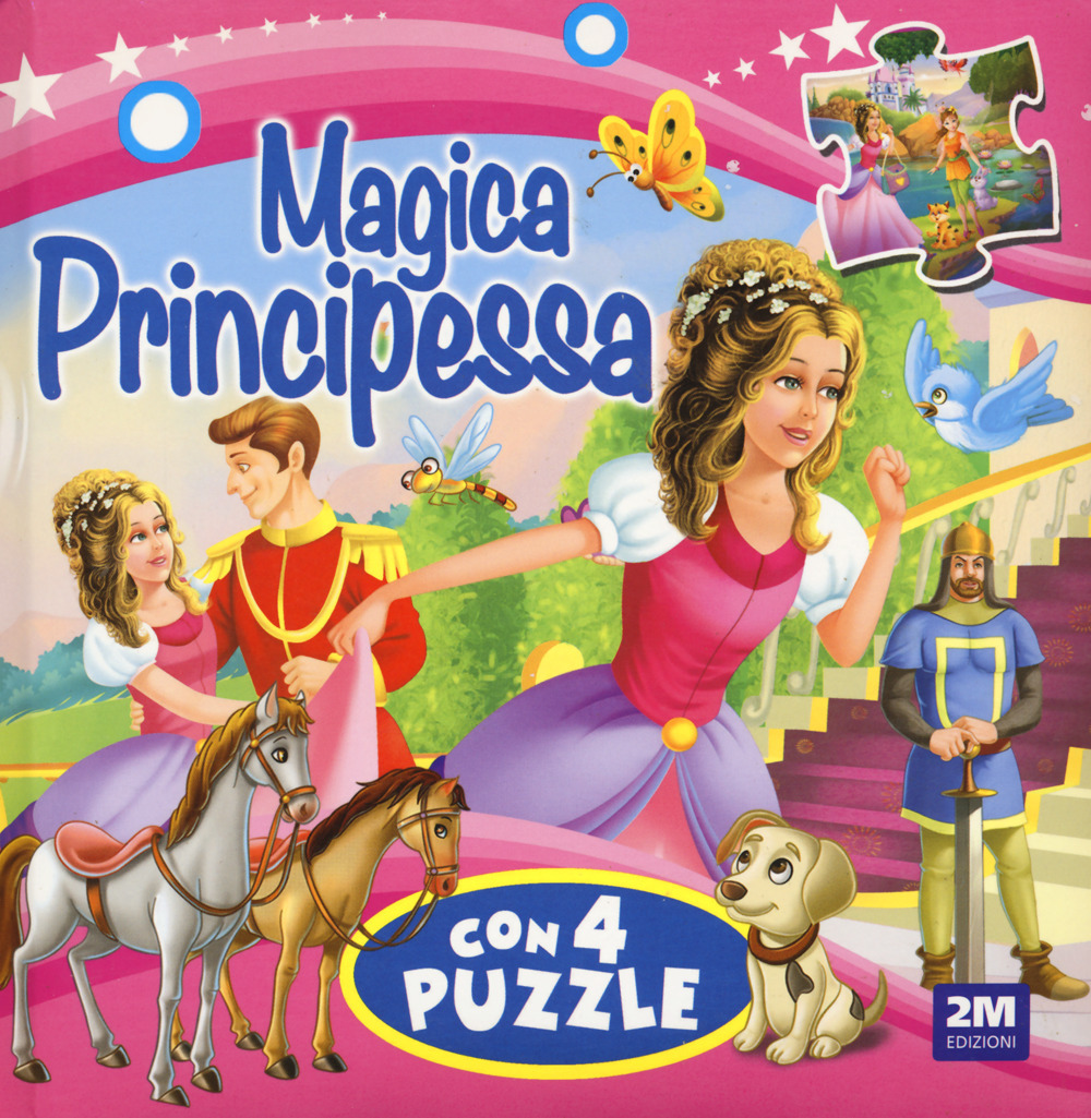 Principesse. Libro puzzle