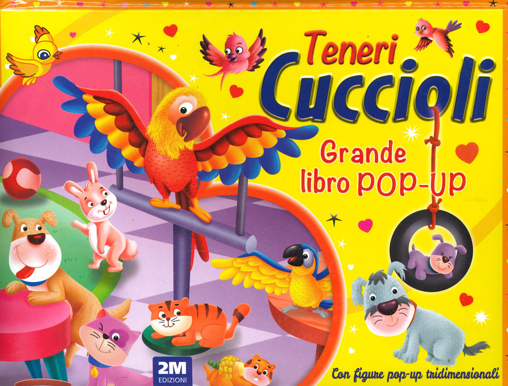 Teneri cuccioli. Grande libro pop-up