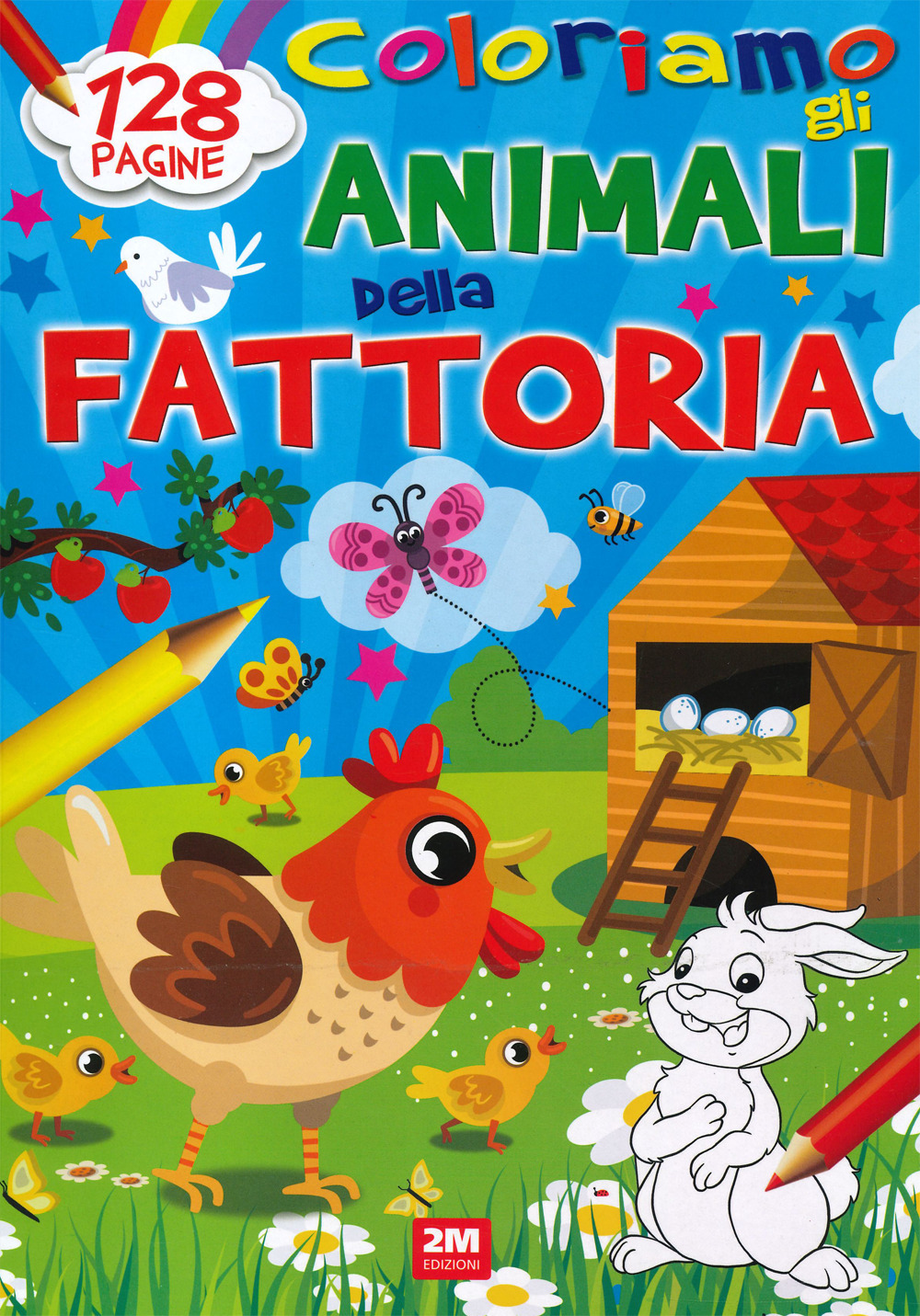 Coloriamo gli animali della fattoria