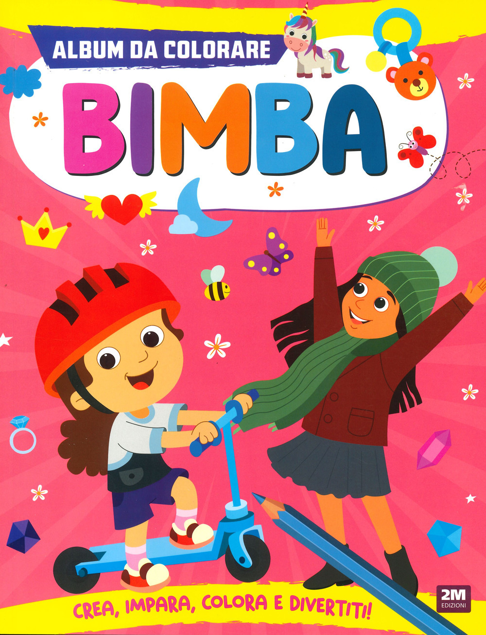 Album da colorare. Bimba