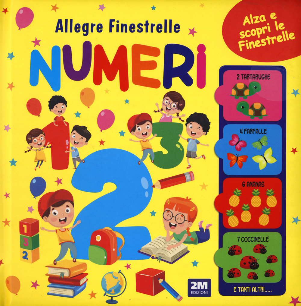 Numeri. Allegre finestrelle