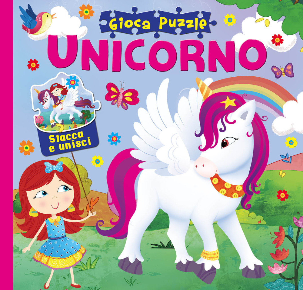Unicorno. Gioca puzzle