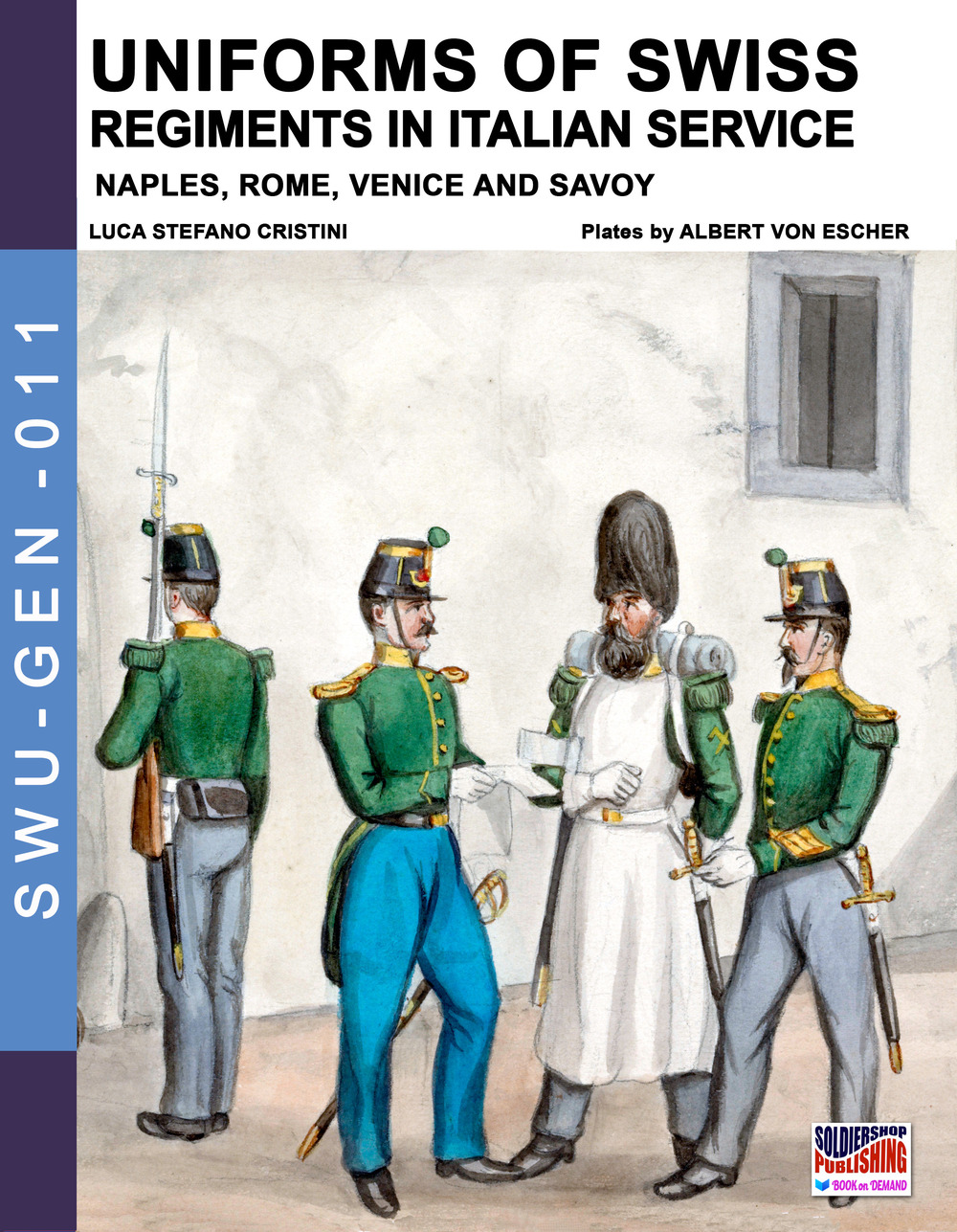 Uniforms of Swiss regiments in italian service