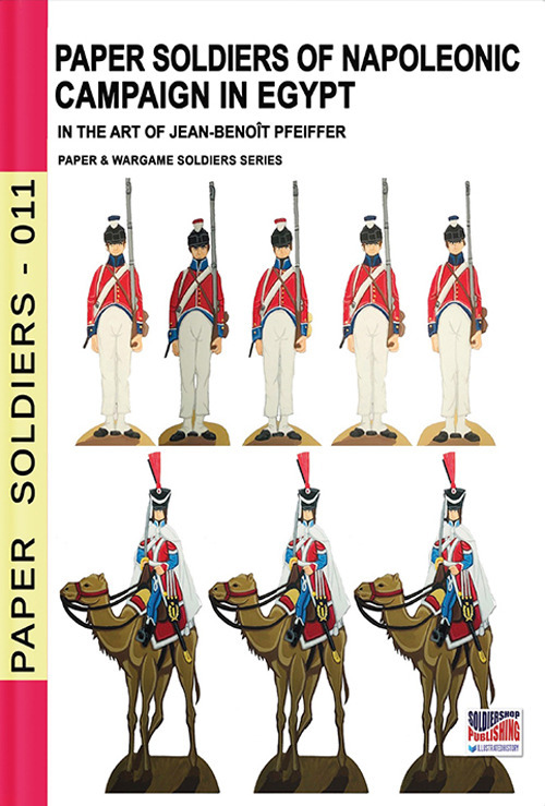 Paper soldiers of Napoleonic campaign in Egypt