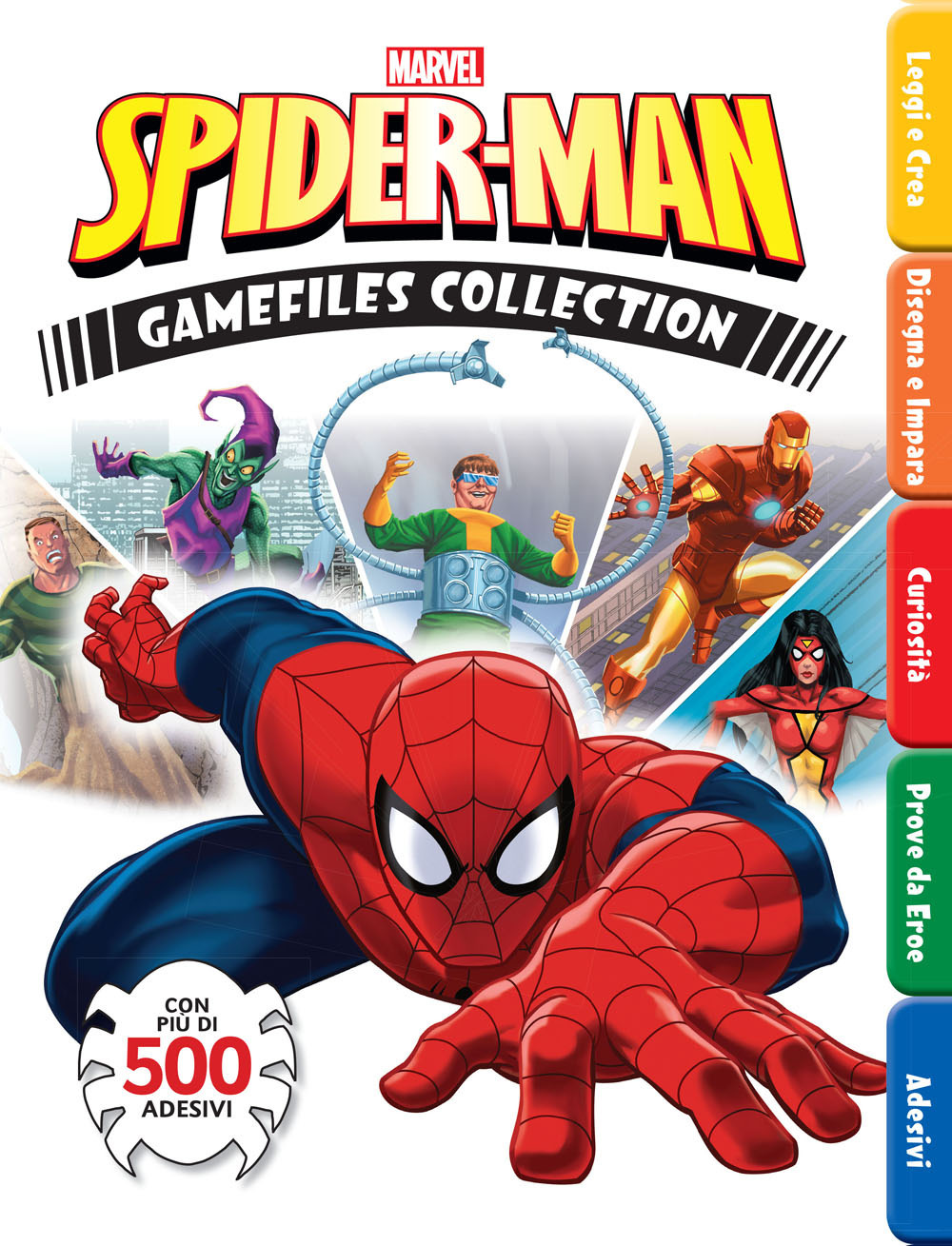 Spider-Man. Gamefiles collection. Con adesivi