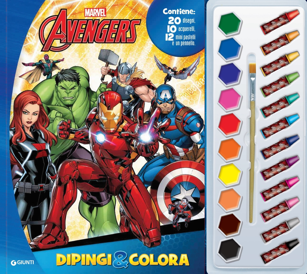 Avengers. Dipingi & colora