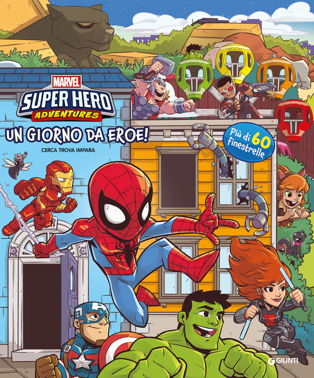 Un giorno da eroe. Finestrelle Marvel