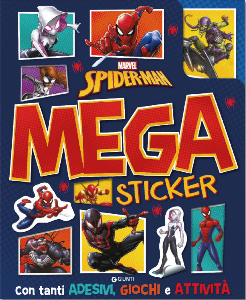Spiderman. Mega sticker. Con tanti adesivi, giochi e attività