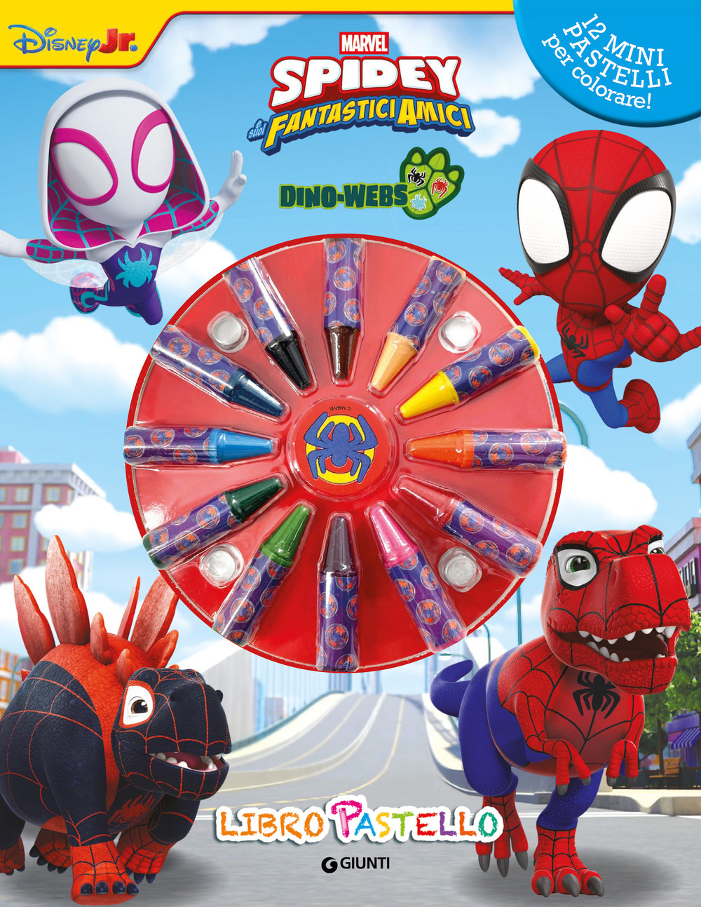 Dino-webs. Spidey e i suoi simpatici amici. Libro pastello