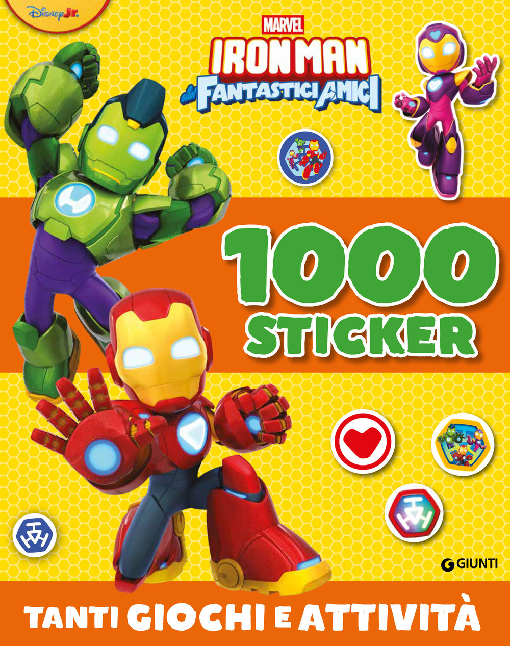 Iron Man e i suoi fantastici amici. 1000 stickers