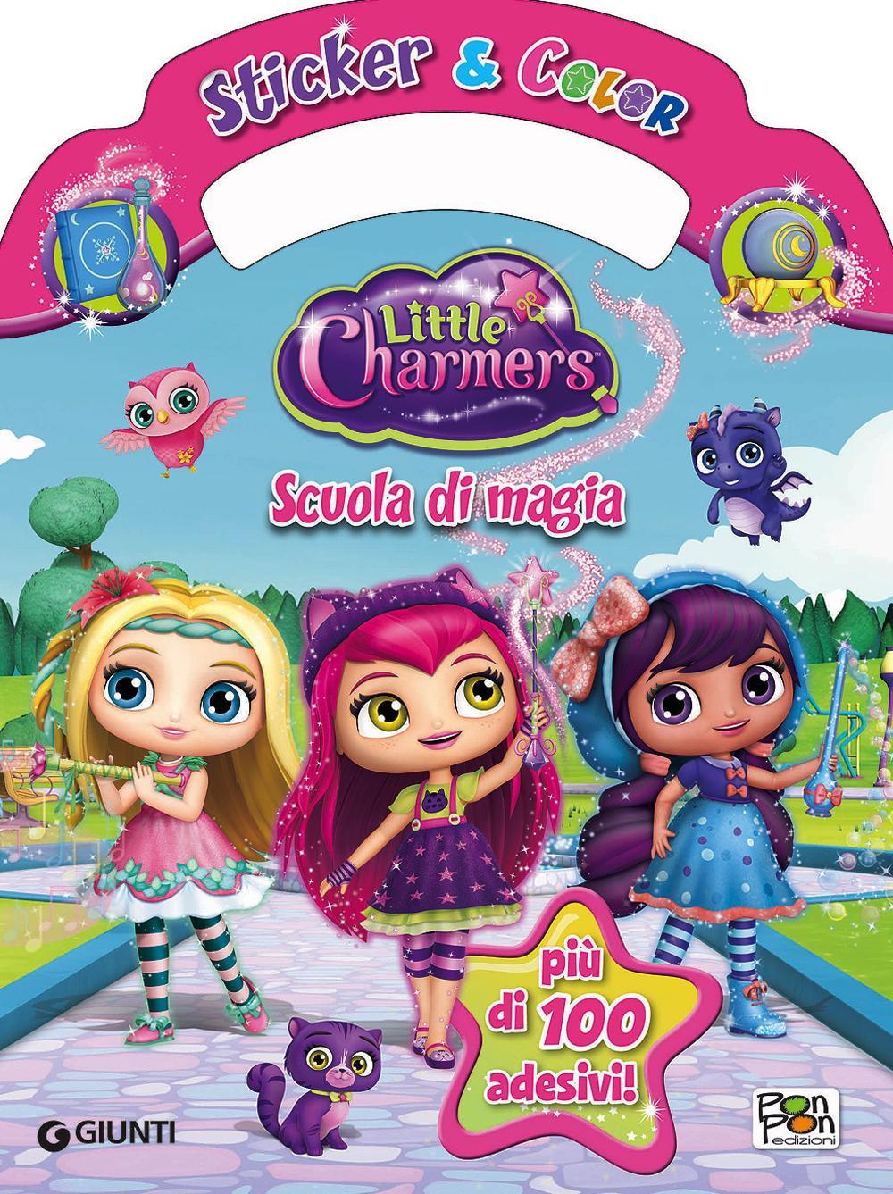Scuola di magia. Little Charmers. Sticker & color. Con adesivi