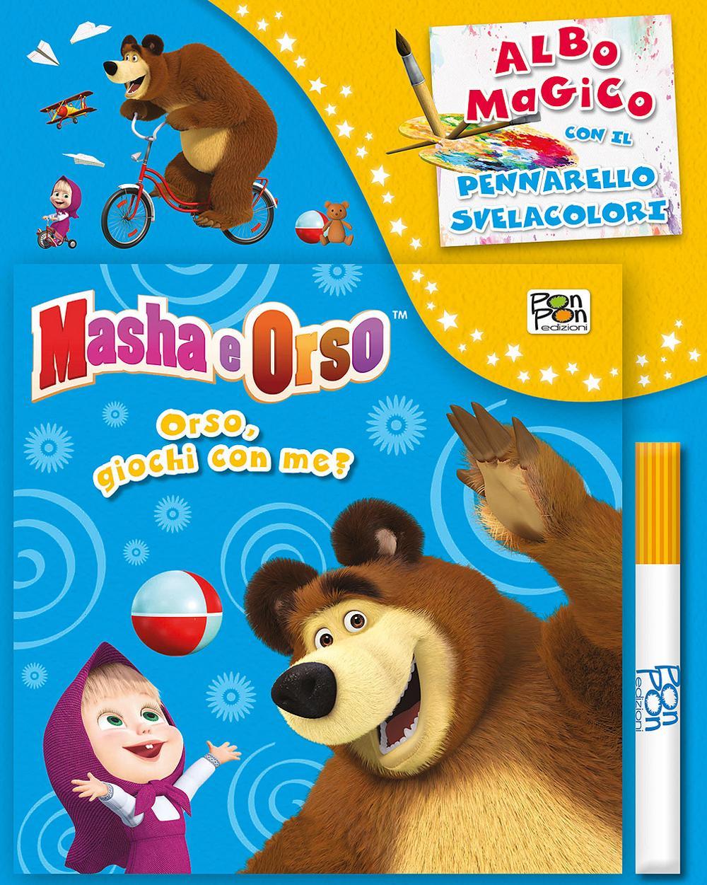 Orso, giochi con me? Albo magico. Masha e Orso