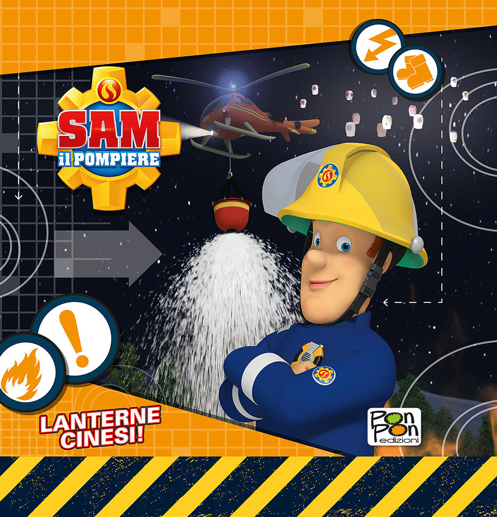 Lanterne cinesi. Sam il pompiere